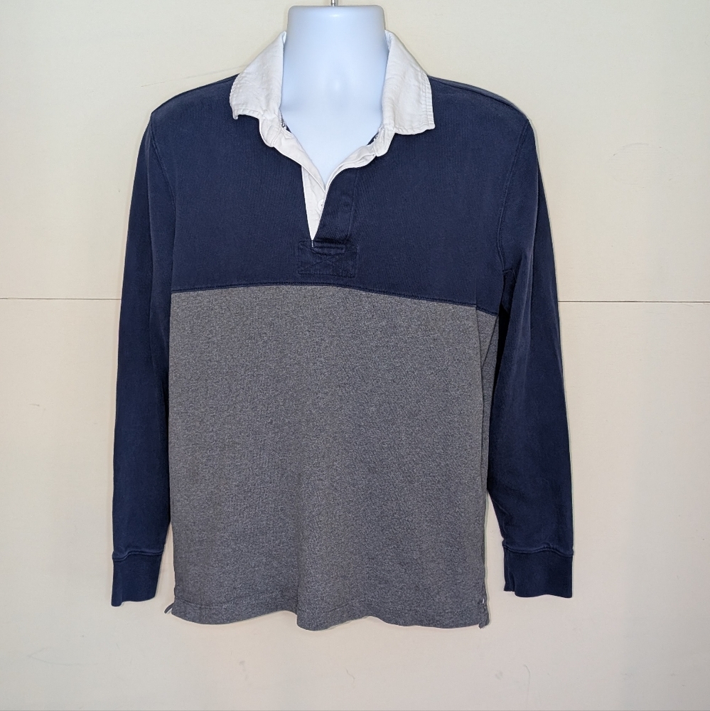 Lands' End Long Sleeve Rugby Shirt